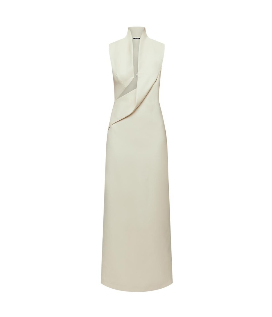 Clothing Wynn Hamlyn | Harry Dress In Sand