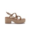 Shoes Mercedes Castillo | Camille Platform In Walnut