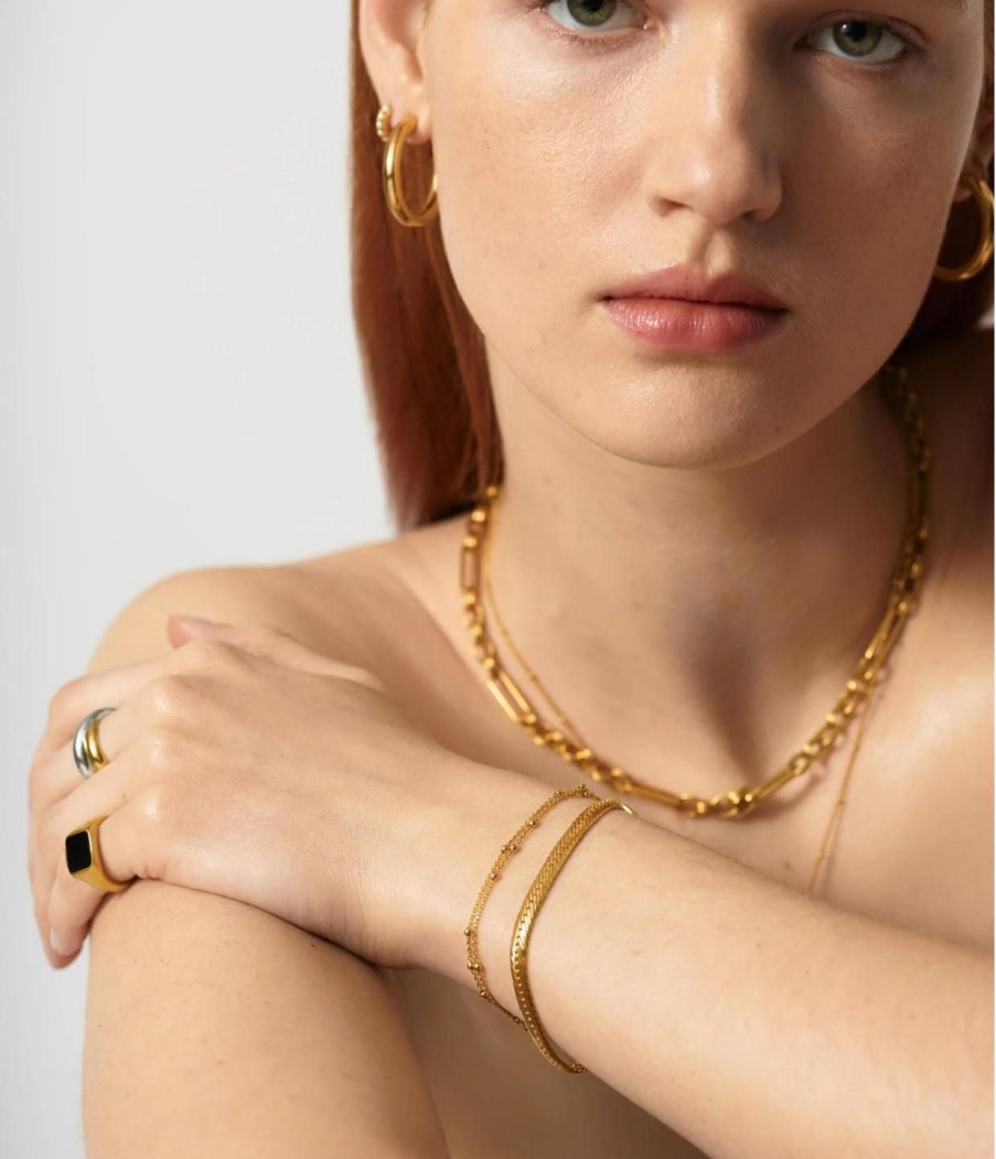 Accessories Missoma | Camail Chain Bracelet In Gold