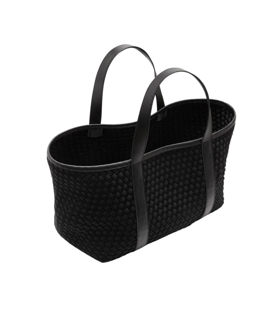 Accessories Rylan | Woven Neoprene Carry All In Black