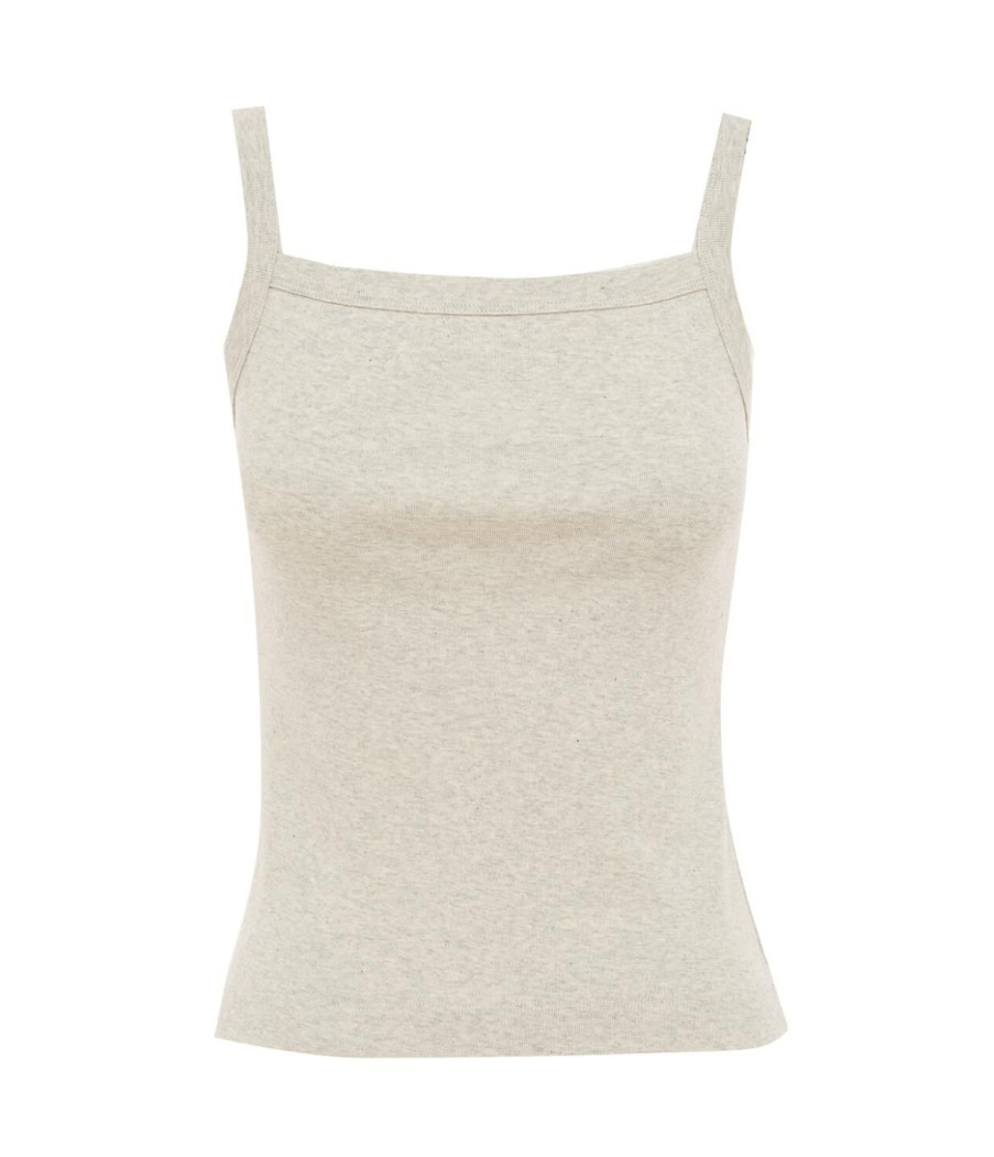 Clothing Flore Flore | May Square Neck Cami In Grey