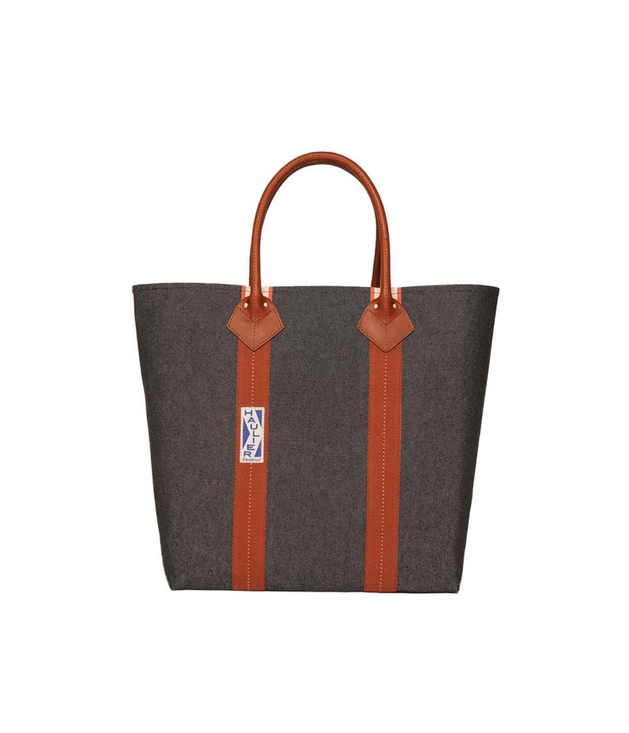 Accessories Haulier | Medium Utility Tote In Washed Black