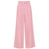 Clothing Friends with Frank | Sabine Linen Blend Trousers In Pink