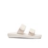 Shoes Nelson Made | Leon Double Strap Slide In Crema