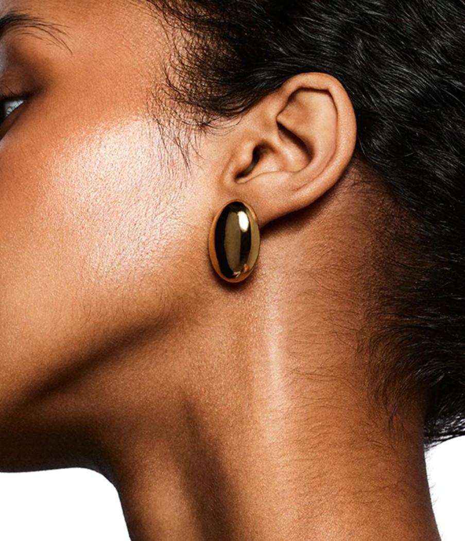 Accessories Lie Studio | Camille Earrings In Gold