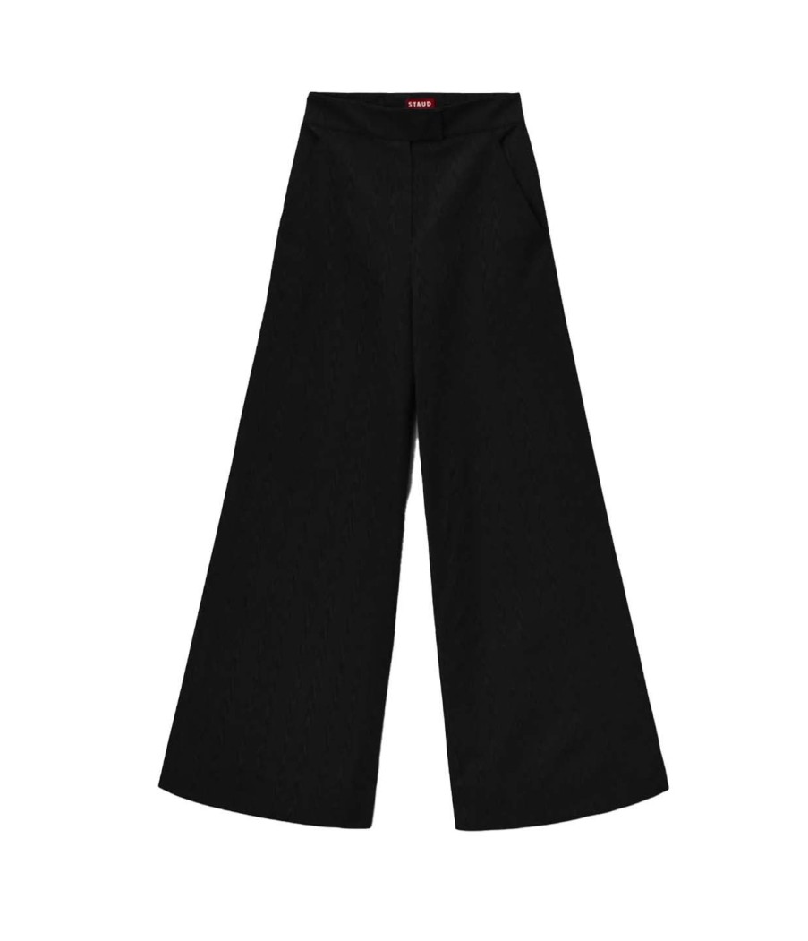 Clothing Staud | Cropped Oak Pant In Black