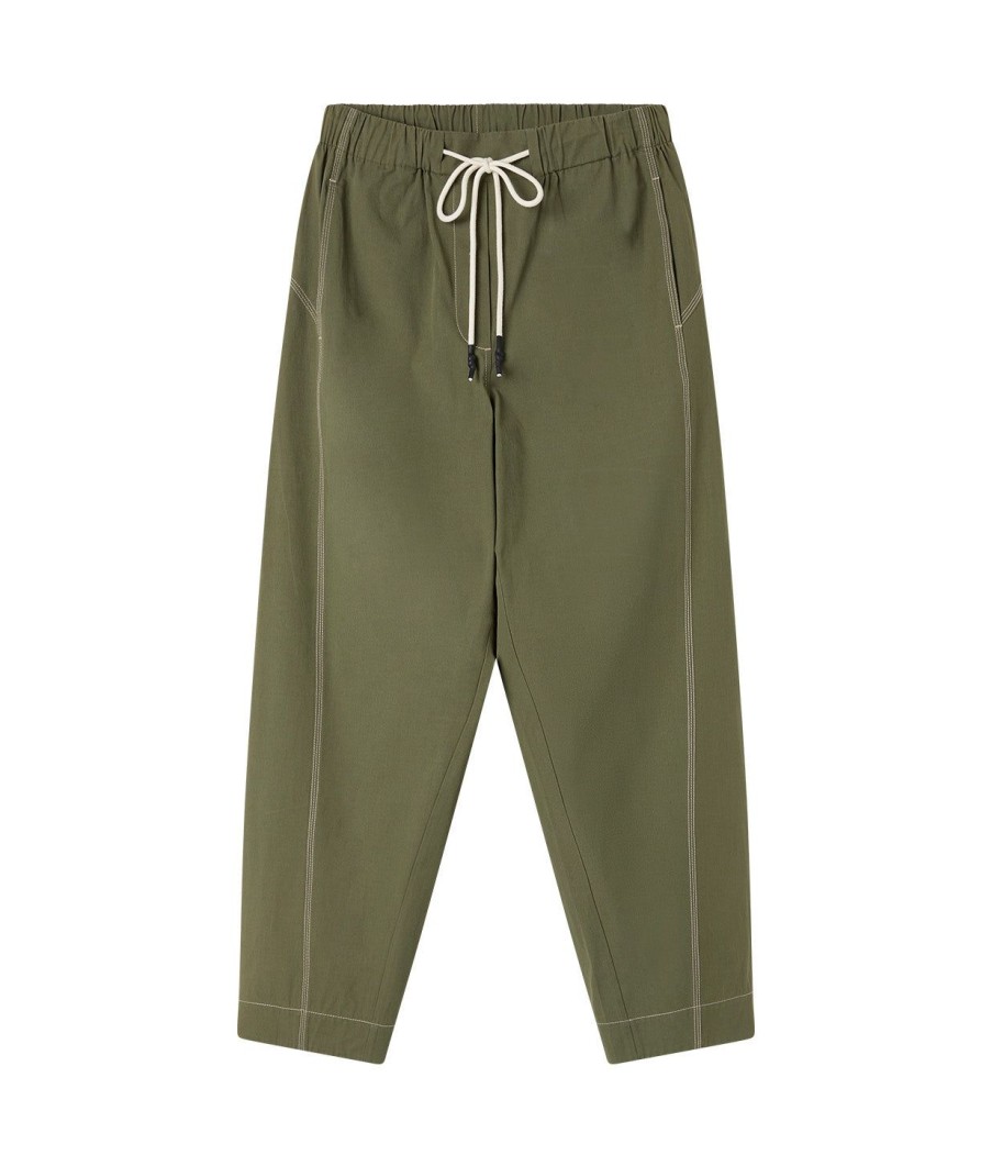 Clothing Lee Mathews | Maddy Pants In Khaki