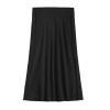 Clothing Vince | Crepe Knit Midi Skirt In Black