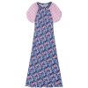 Clothing Rixo | Medora Puff Sleeve Maxi Dress In Blue Daisy Trail Mix