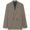 Clothing Anine Bing | Madeleine Blazer In Mini Houndstooth