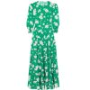 Clothing Rixo | Kristen Dress In Green Polka Daisy