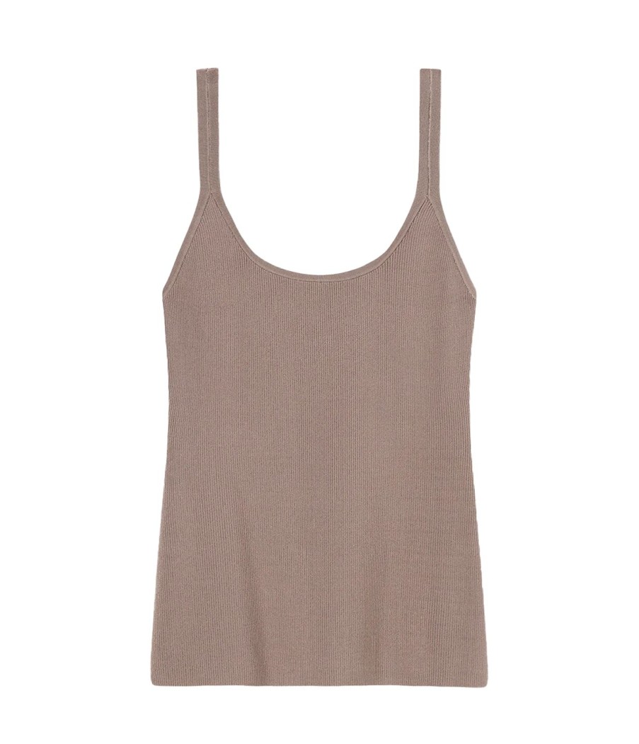 Clothing A.Emery | Verna Tank In Acorn