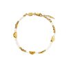 Accessories Missoma | Zenyu Seed Pearl Half Moon Bracelet In Gold