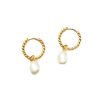 Accessories Missoma | Pearl Drop Earring In Gold