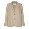 Clothing Samsoe Samsoe | Ramona Blazer In Silver Sage