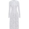 Clothing Aaizel | Floral Applique Maxi Dress In White