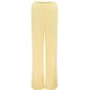 Clothing Maison Essentiele | Straight Leg Pant In Pale Yellow