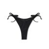 Clothing Zulu & Zephyr | Curve Tie Brief In Black