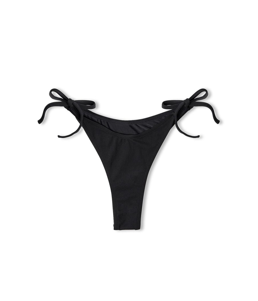 Clothing Zulu & Zephyr | Curve Tie Brief In Black