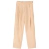 Clothing Lee Mathews | Lennox Pleated Pant In Blush