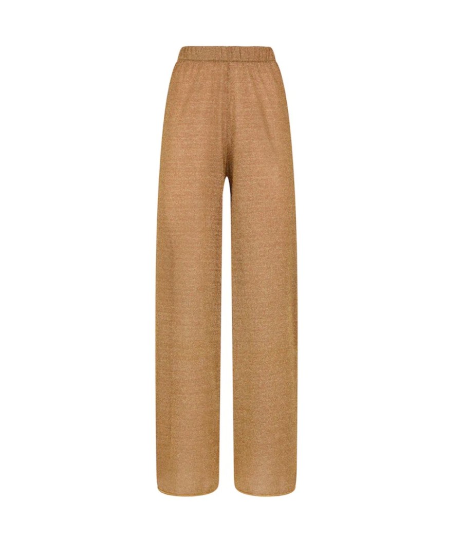 Clothing Oseree | Lumiere Wide Leg Pants In Toffee