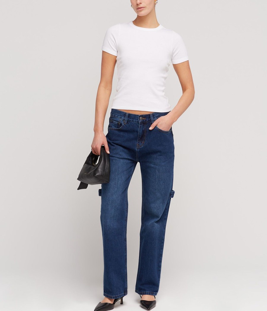 Clothing Wynn Hamlyn | Tool Slouch Jean In Indigo