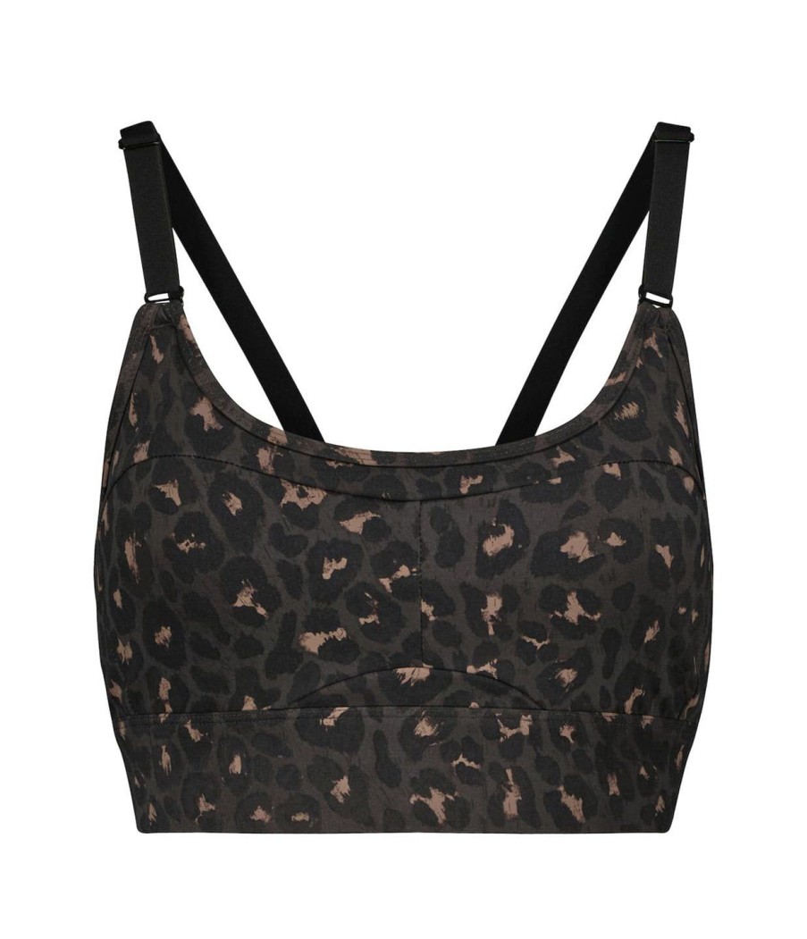 Clothing Varley | Cometa Bra In Molten Leopard