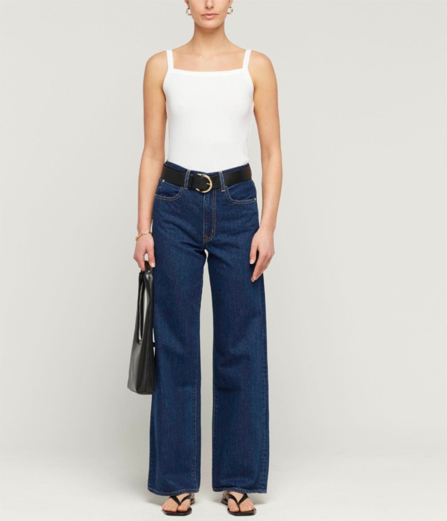 Clothing SLVRLAKE | Grace High Rise Wide Leg In Evermore