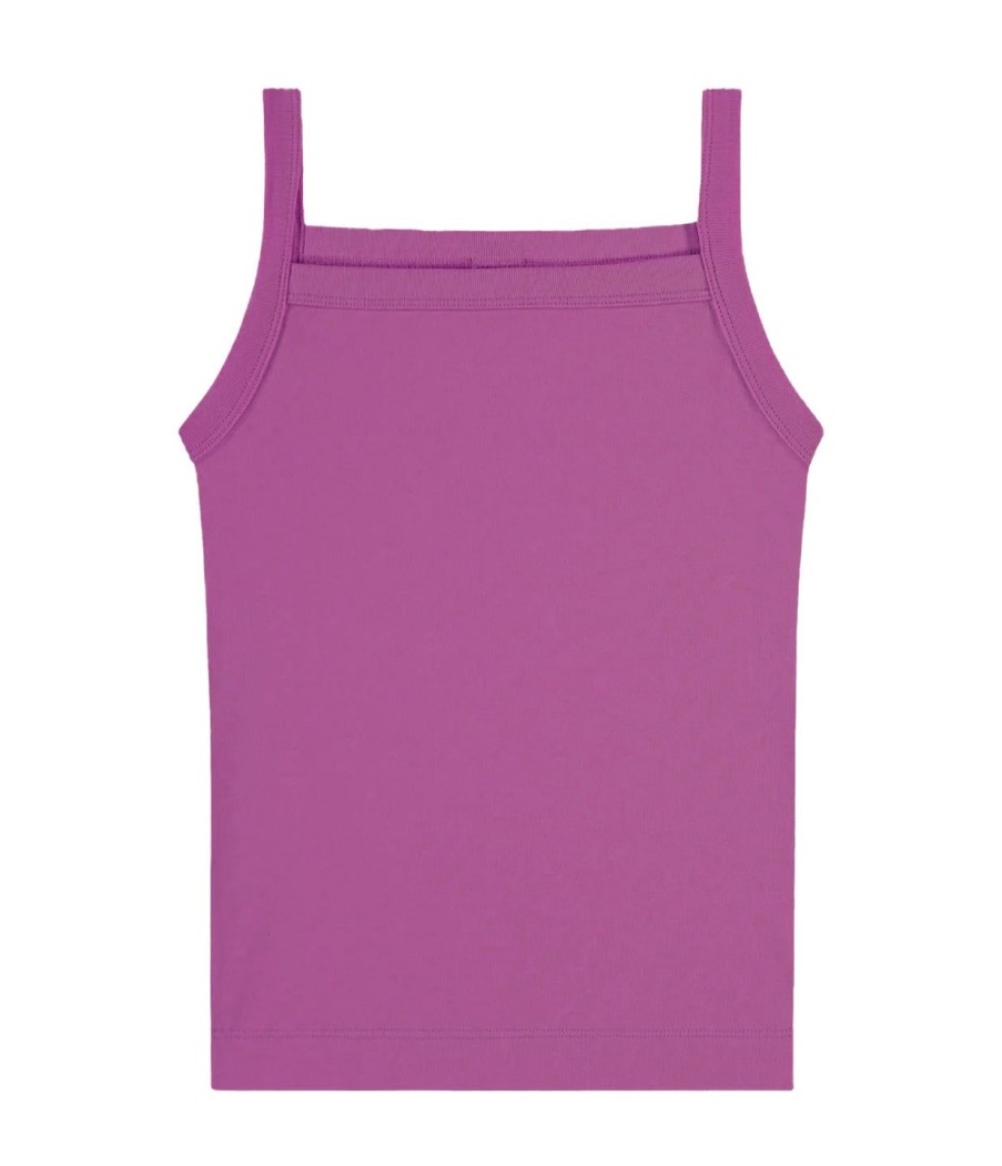 Clothing Flore Flore | May Square Neck Cami In Orchid