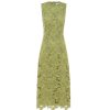 Clothing Leo Lin | Serena Lace Midi Dress In Olive