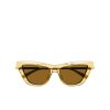 Accessories Bottega Veneta | Combi Cat-Eye Frame Sunglasses In Yellow