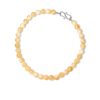 Accessories Lie Studio | Zoe Beaded Necklace In Beige Topaz