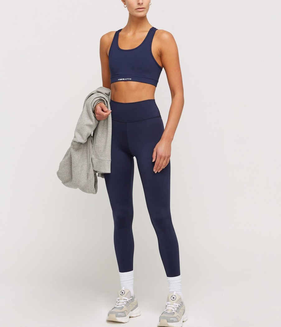 Clothing 7 Days Active | Signature Tights In Navy