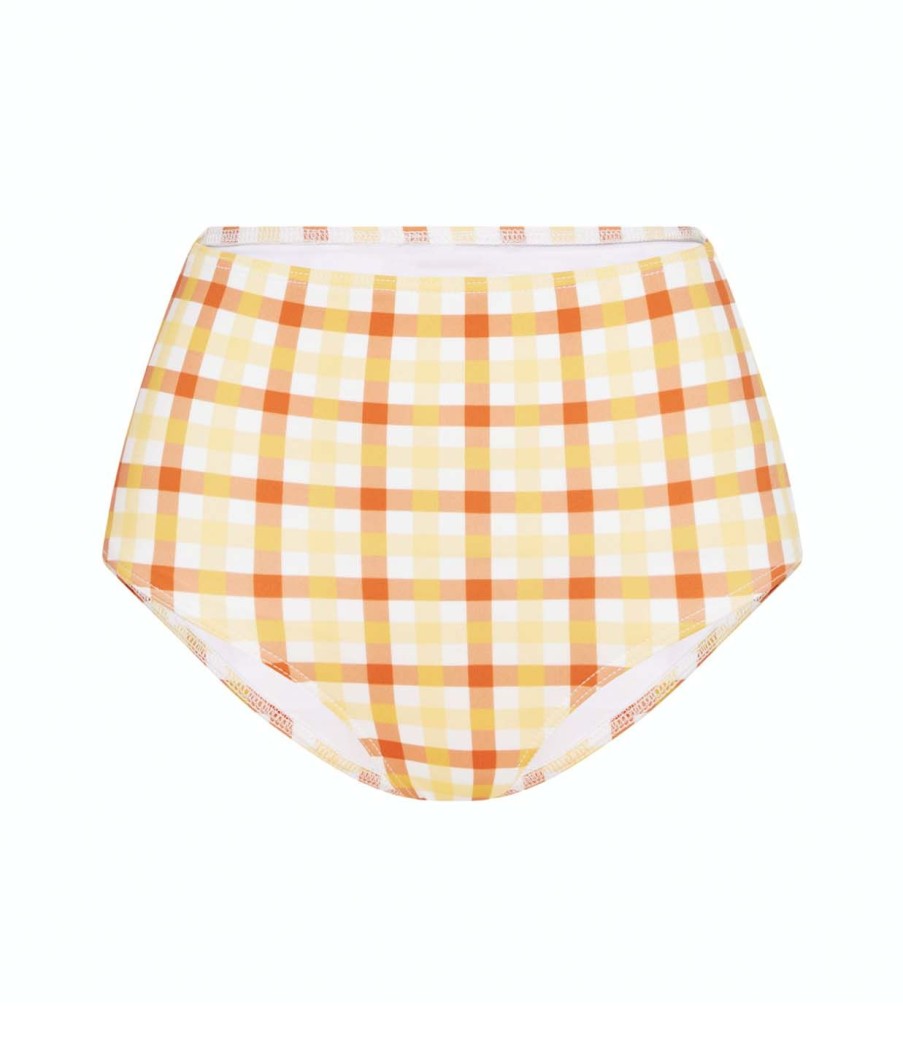 Clothing Ephemera | High Waisted Pant In Pineapple Gingham