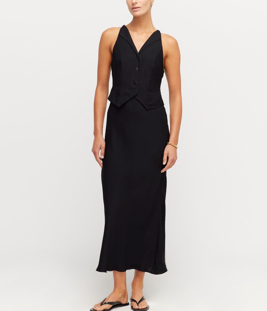 Clothing Rixo | Kimmy Collared Dress In Black