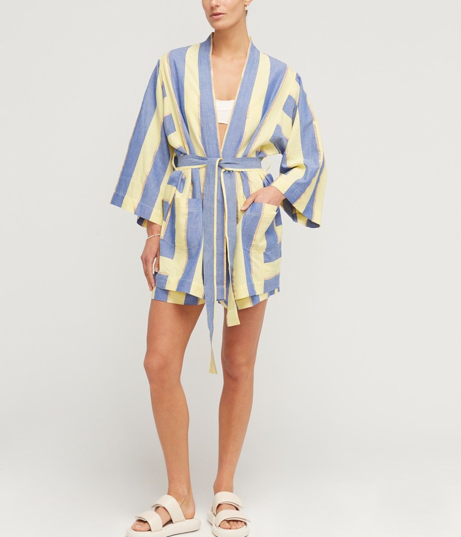 Clothing Ilio nema | Ariane Robe In Xania Stripe