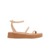 Shoes Ancient Greek Sandals | Nissida Platform Sandal In Natural