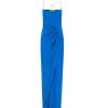 Clothing Gauge81 | Shiroi Silk Maxi Dress In Lapis