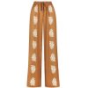 Clothing Hansen & Gretel | Bowden Relaxed Pant In Stencil Leaf