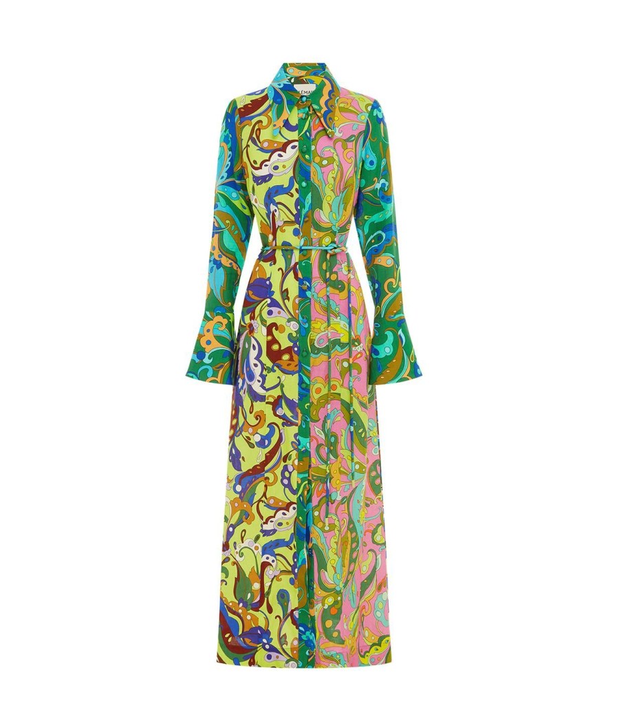 Clothing Alemais | Yvette Shirtdress In Multi