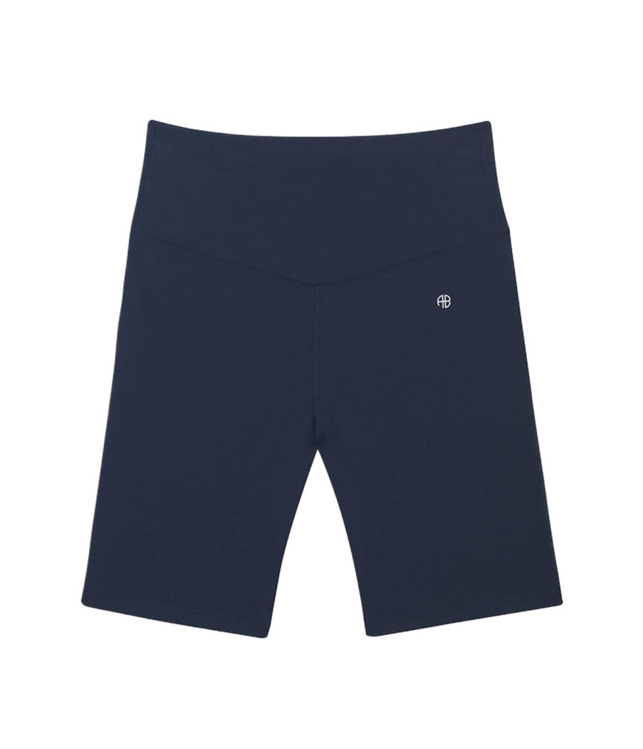 Clothing Anine Bing | Blake Biker Short In Pacific Blue