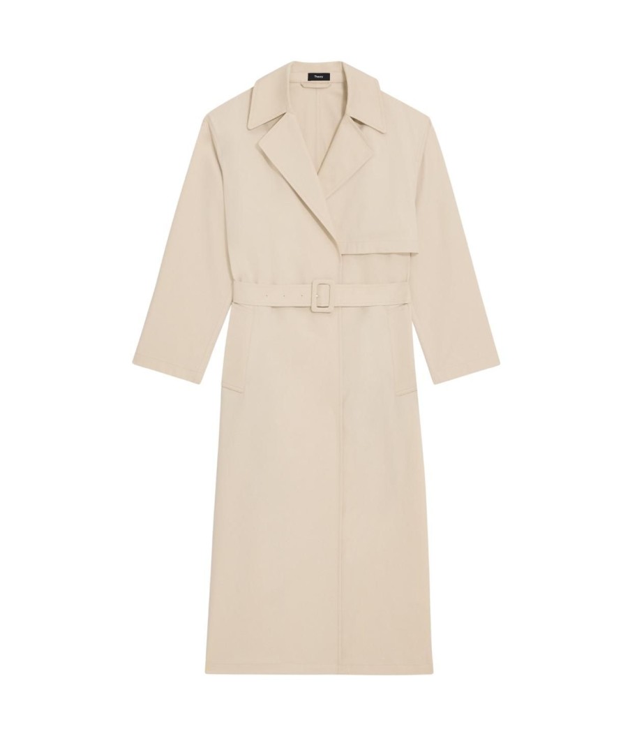 Clothing Theory | Wrap Trench In Sand