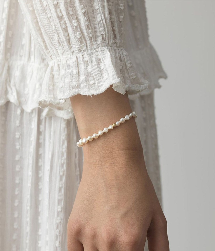 Accessories Anni Lu | Stellar Pearly Bracelet In Freshwater