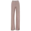 Clothing Aaizel | A-Line Knit Pant In Antique Silver