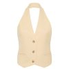 Clothing ESSE Studios | Delphi Waistcoat In Butter