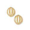 Accessories YSSO | Flower Bud Earrings In Gold