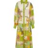 Clothing Alemais | Jerome Silk Satin Shirtdress In Multi