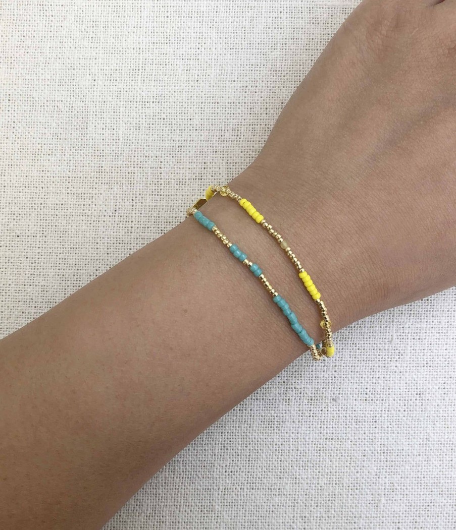 Accessories Anni Lu | Asym Bracelet In Aqua