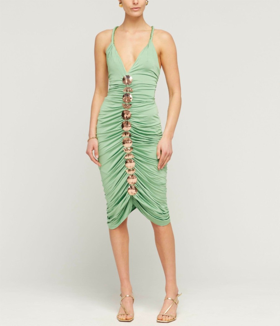 Clothing Cult Gaia | Jalina Ruched Maxi Dress In Meadow