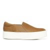 Shoes Vince | Warren Slip On Sneaker In Suede Tan